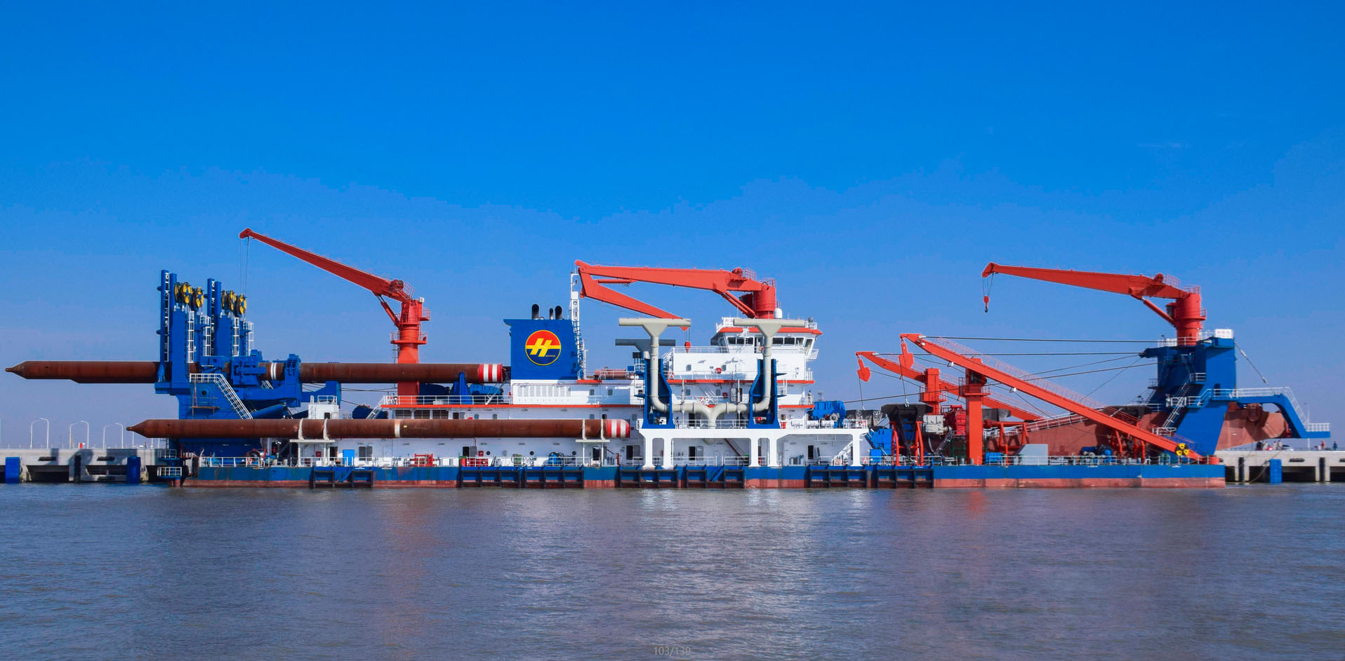 6500m3/h Cutter Suction Dredger